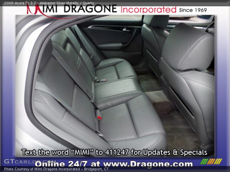 Alabaster Silver Metallic / Quartz 2006 Acura TL 3.2