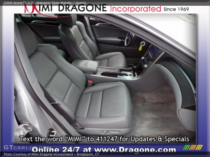 Alabaster Silver Metallic / Quartz 2006 Acura TL 3.2