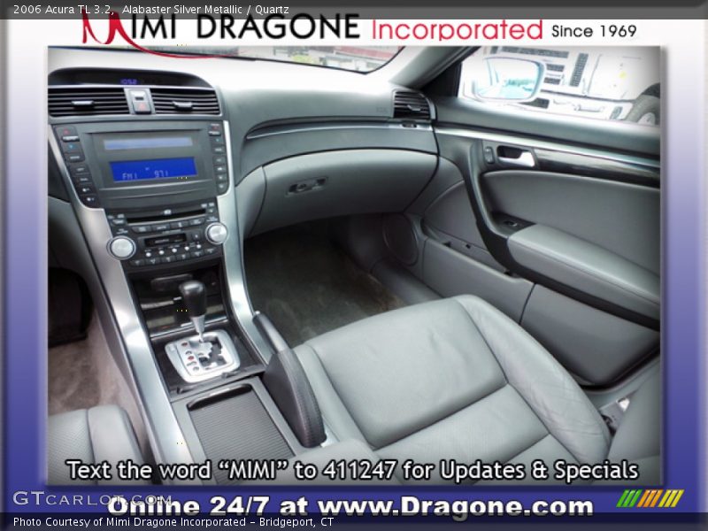 Alabaster Silver Metallic / Quartz 2006 Acura TL 3.2