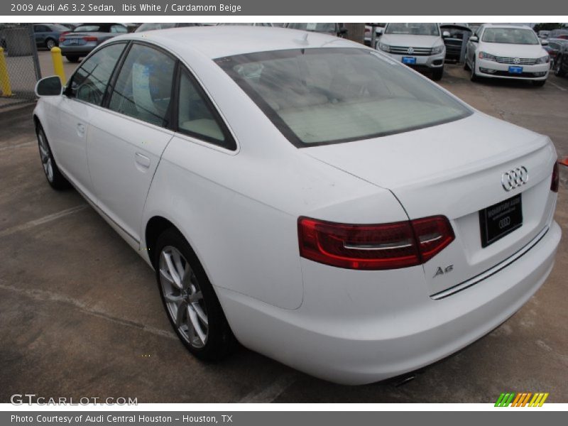 Ibis White / Cardamom Beige 2009 Audi A6 3.2 Sedan