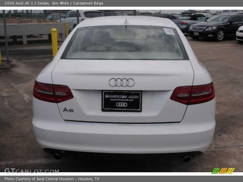 Ibis White / Cardamom Beige 2009 Audi A6 3.2 Sedan