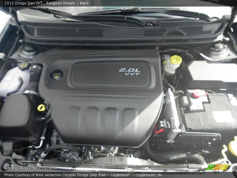 Tungsten Metallic / Black 2013 Dodge Dart SXT