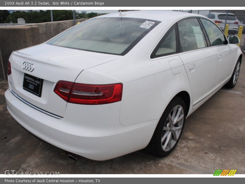 Ibis White / Cardamom Beige 2009 Audi A6 3.2 Sedan