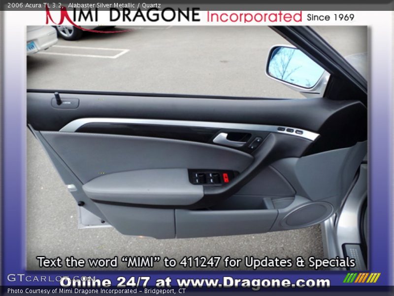 Alabaster Silver Metallic / Quartz 2006 Acura TL 3.2