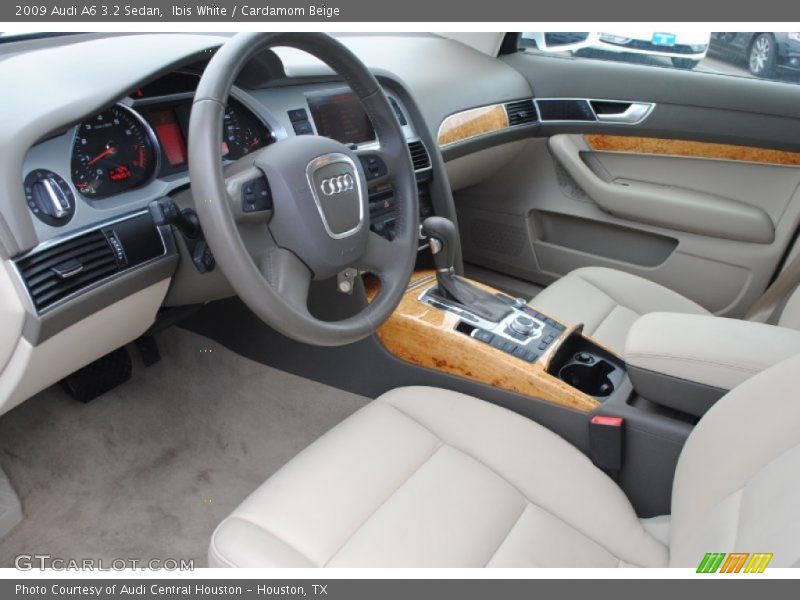  2009 A6 3.2 Sedan Cardamom Beige Interior
