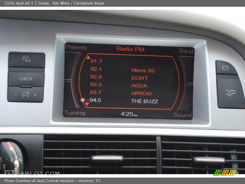 Ibis White / Cardamom Beige 2009 Audi A6 3.2 Sedan