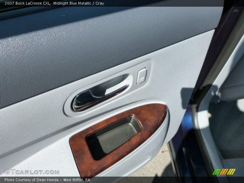 Midnight Blue Metallic / Gray 2007 Buick LaCrosse CXL