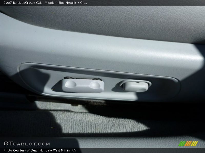 Midnight Blue Metallic / Gray 2007 Buick LaCrosse CXL
