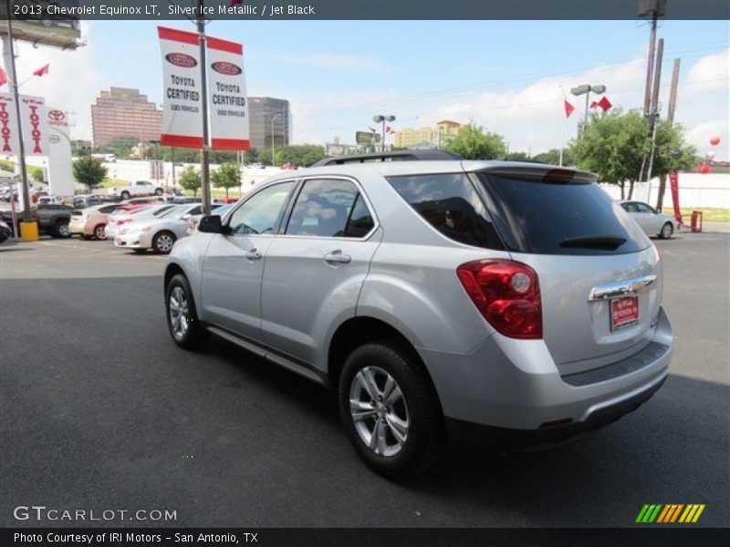 Silver Ice Metallic / Jet Black 2013 Chevrolet Equinox LT