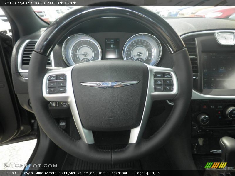 Gloss Black / Black 2013 Chrysler 300 C