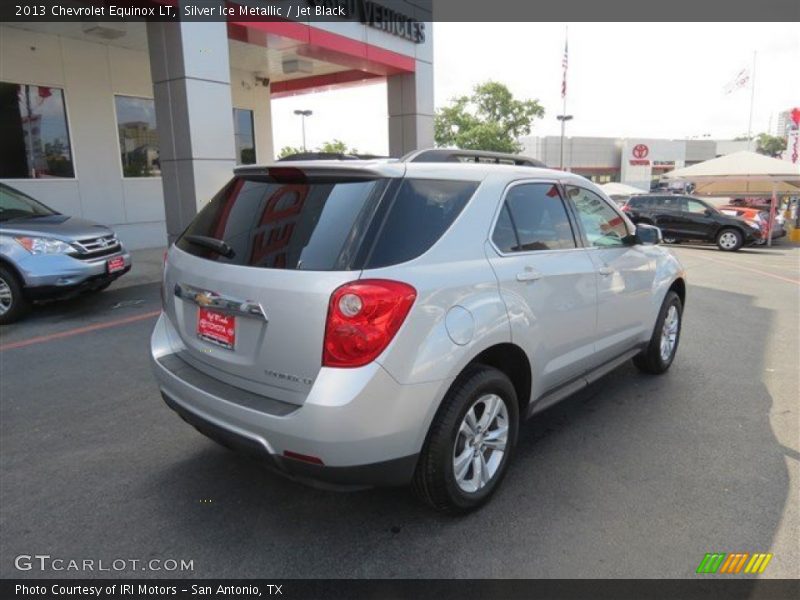 Silver Ice Metallic / Jet Black 2013 Chevrolet Equinox LT