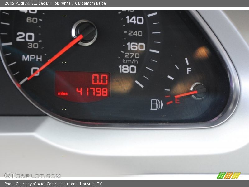 Ibis White / Cardamom Beige 2009 Audi A6 3.2 Sedan