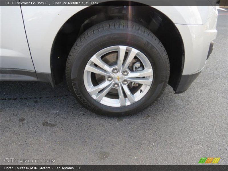 Silver Ice Metallic / Jet Black 2013 Chevrolet Equinox LT