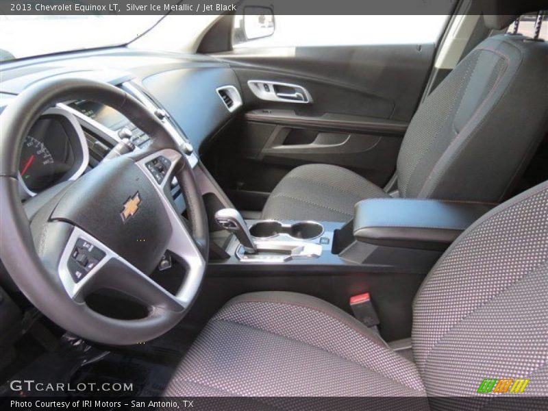 Silver Ice Metallic / Jet Black 2013 Chevrolet Equinox LT