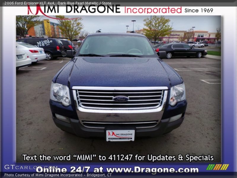 Dark Blue Pearl Metallic / Stone 2006 Ford Explorer XLT 4x4