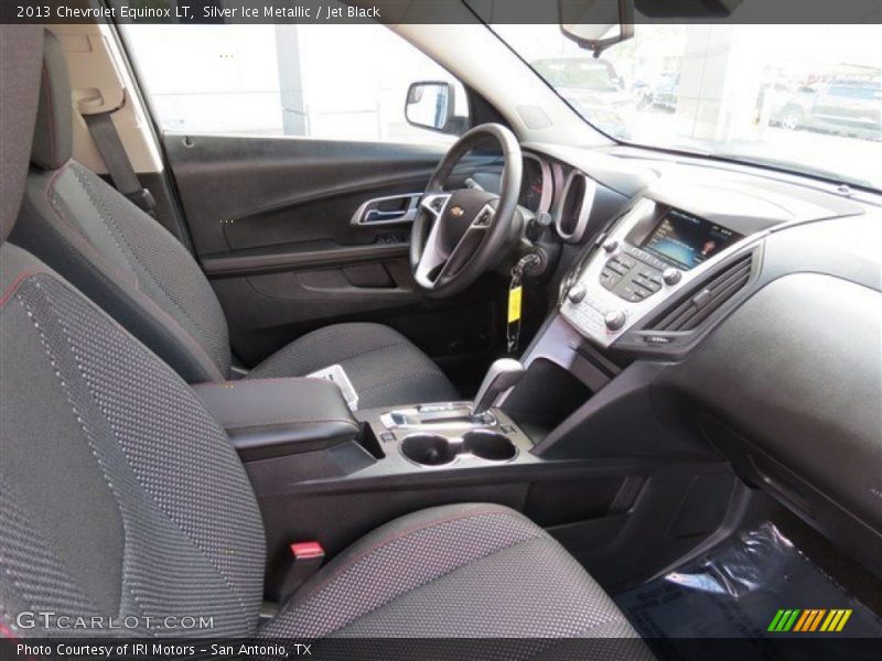 Silver Ice Metallic / Jet Black 2013 Chevrolet Equinox LT