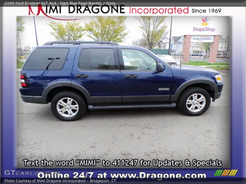 Dark Blue Pearl Metallic / Stone 2006 Ford Explorer XLT 4x4