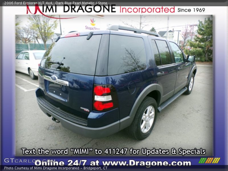 Dark Blue Pearl Metallic / Stone 2006 Ford Explorer XLT 4x4