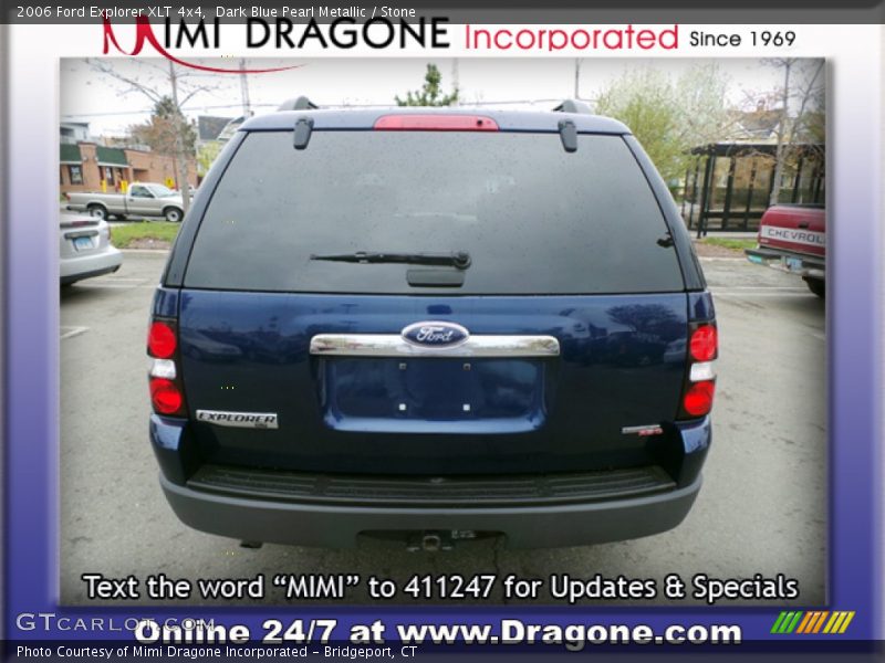 Dark Blue Pearl Metallic / Stone 2006 Ford Explorer XLT 4x4