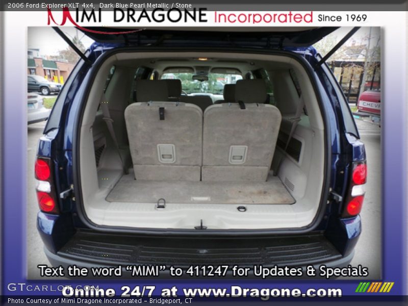 Dark Blue Pearl Metallic / Stone 2006 Ford Explorer XLT 4x4