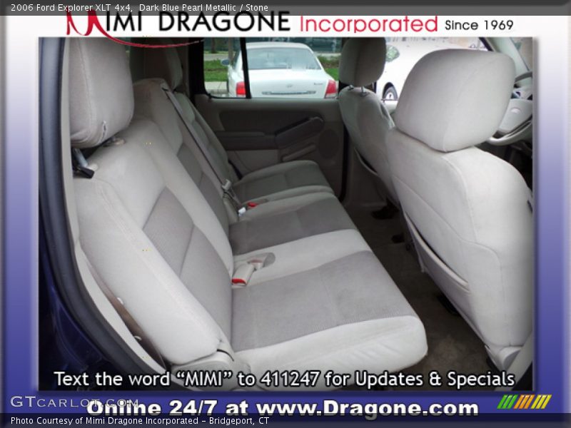 Dark Blue Pearl Metallic / Stone 2006 Ford Explorer XLT 4x4