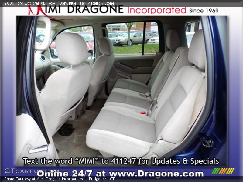 Dark Blue Pearl Metallic / Stone 2006 Ford Explorer XLT 4x4