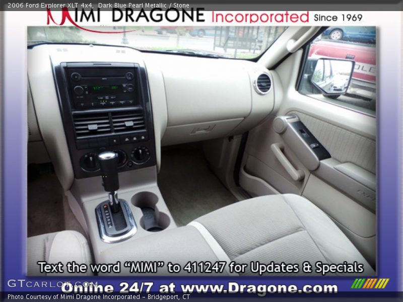 Dark Blue Pearl Metallic / Stone 2006 Ford Explorer XLT 4x4