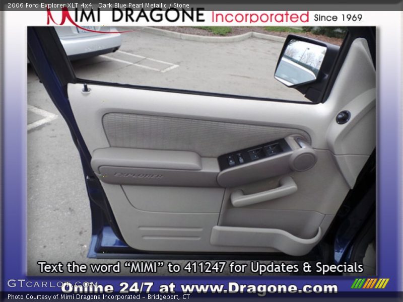 Dark Blue Pearl Metallic / Stone 2006 Ford Explorer XLT 4x4