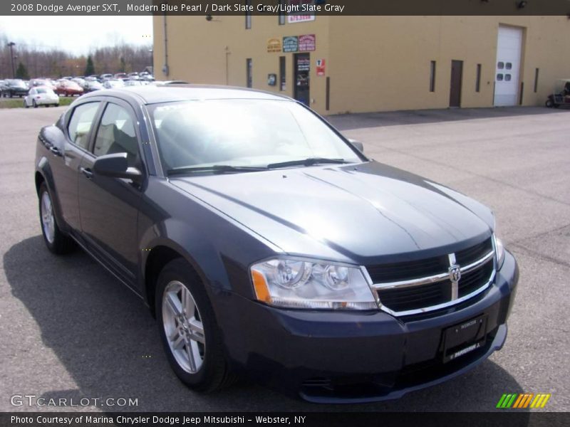 Modern Blue Pearl / Dark Slate Gray/Light Slate Gray 2008 Dodge Avenger SXT