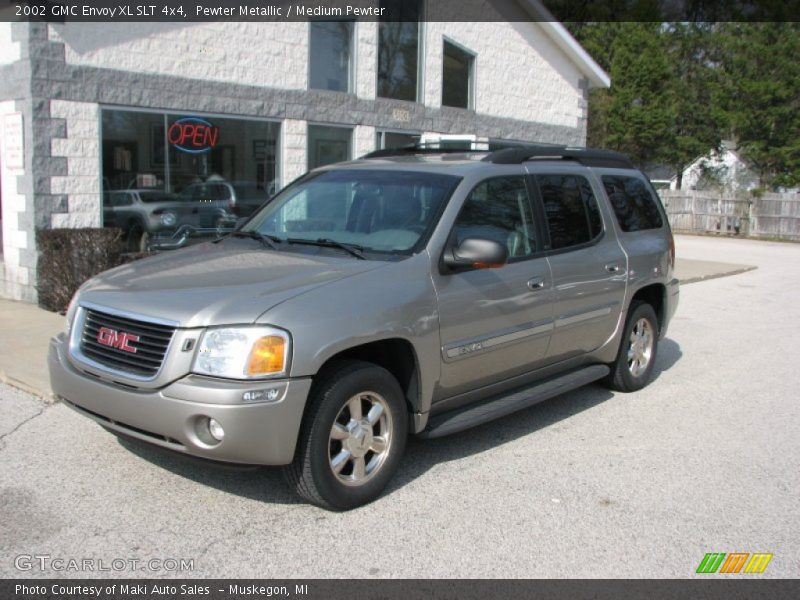 Pewter Metallic / Medium Pewter 2002 GMC Envoy XL SLT 4x4