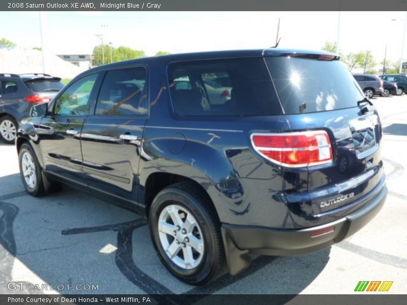 Midnight Blue / Gray 2008 Saturn Outlook XE AWD