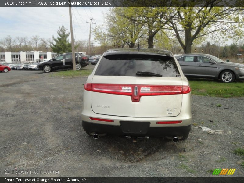 Gold Leaf Metallic / Charcoal Black 2010 Lincoln MKT AWD