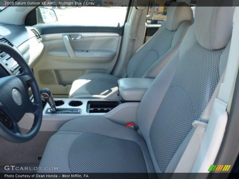Midnight Blue / Gray 2008 Saturn Outlook XE AWD