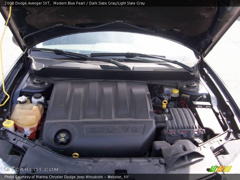 Modern Blue Pearl / Dark Slate Gray/Light Slate Gray 2008 Dodge Avenger SXT
