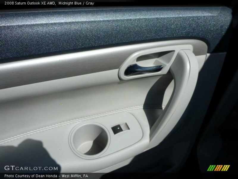 Midnight Blue / Gray 2008 Saturn Outlook XE AWD