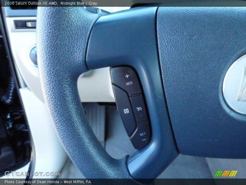 Midnight Blue / Gray 2008 Saturn Outlook XE AWD