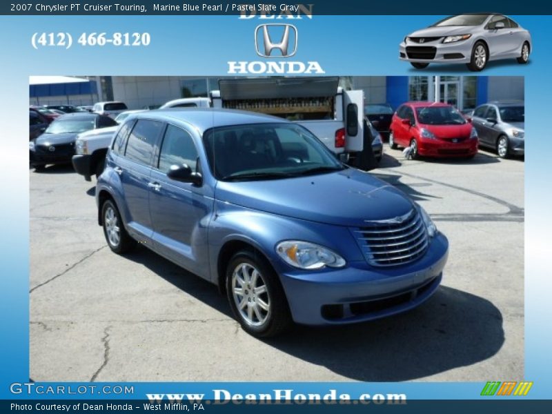 Marine Blue Pearl / Pastel Slate Gray 2007 Chrysler PT Cruiser Touring