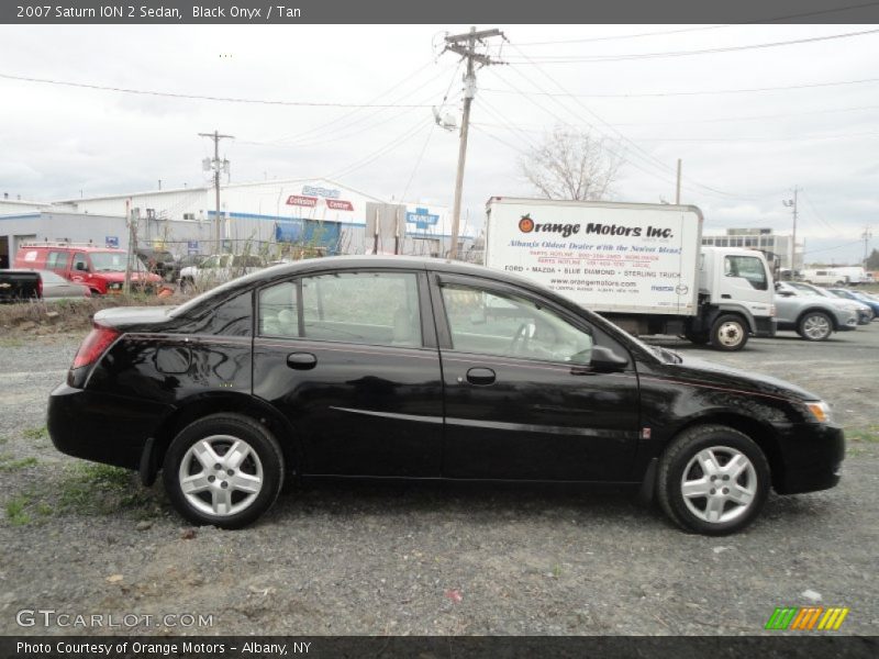Black Onyx / Tan 2007 Saturn ION 2 Sedan
