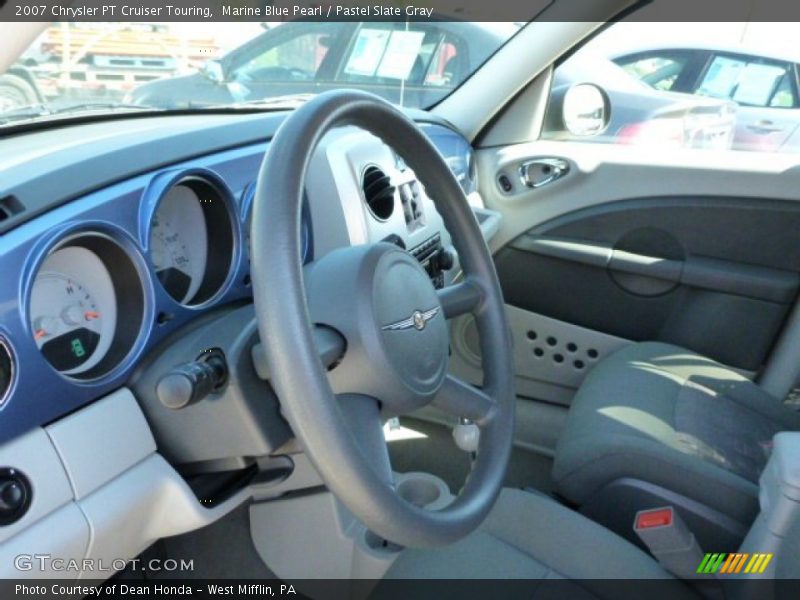 Marine Blue Pearl / Pastel Slate Gray 2007 Chrysler PT Cruiser Touring