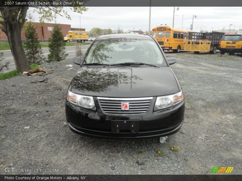 Black Onyx / Tan 2007 Saturn ION 2 Sedan