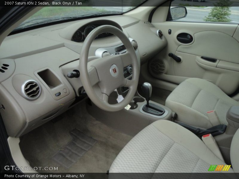 Tan Interior - 2007 ION 2 Sedan 