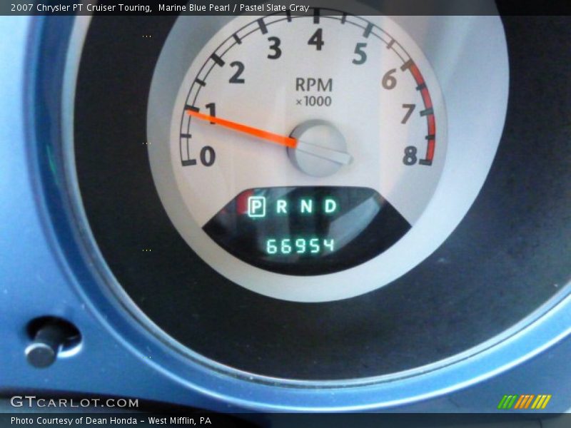 Marine Blue Pearl / Pastel Slate Gray 2007 Chrysler PT Cruiser Touring