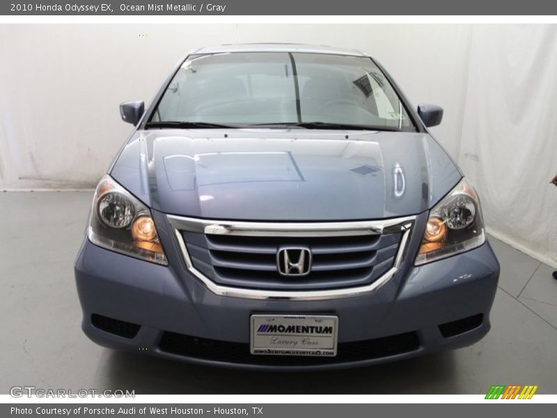 Ocean Mist Metallic / Gray 2010 Honda Odyssey EX
