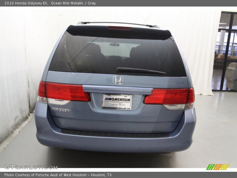 Ocean Mist Metallic / Gray 2010 Honda Odyssey EX