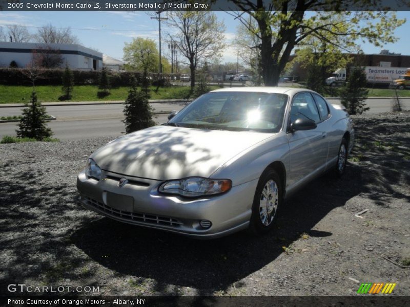 Silverstone Metallic / Medium Gray 2005 Chevrolet Monte Carlo LS