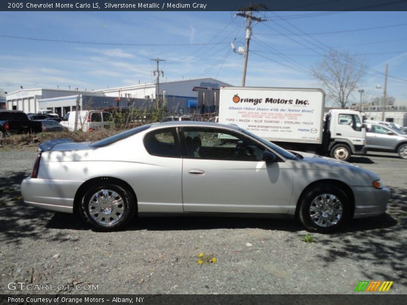 Silverstone Metallic / Medium Gray 2005 Chevrolet Monte Carlo LS