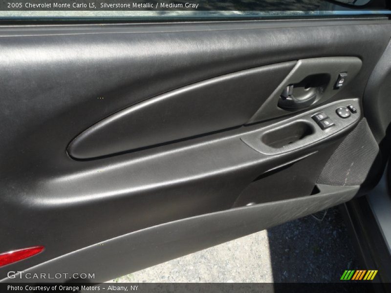 Silverstone Metallic / Medium Gray 2005 Chevrolet Monte Carlo LS