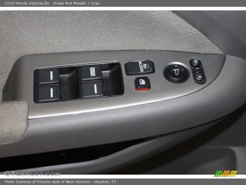 Ocean Mist Metallic / Gray 2010 Honda Odyssey EX