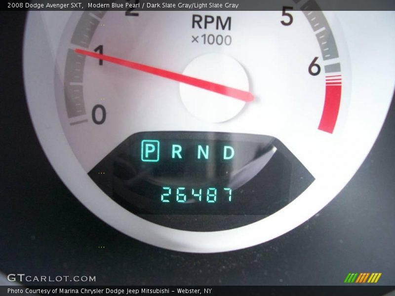 Modern Blue Pearl / Dark Slate Gray/Light Slate Gray 2008 Dodge Avenger SXT