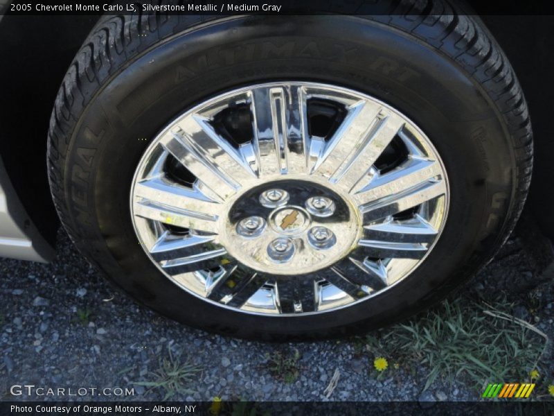 Silverstone Metallic / Medium Gray 2005 Chevrolet Monte Carlo LS